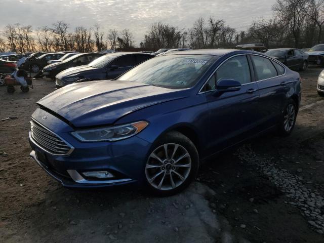 Image 1 of 2017 FORD FUSION SE 2017 with VIN 3FA6P0HD7HR114348