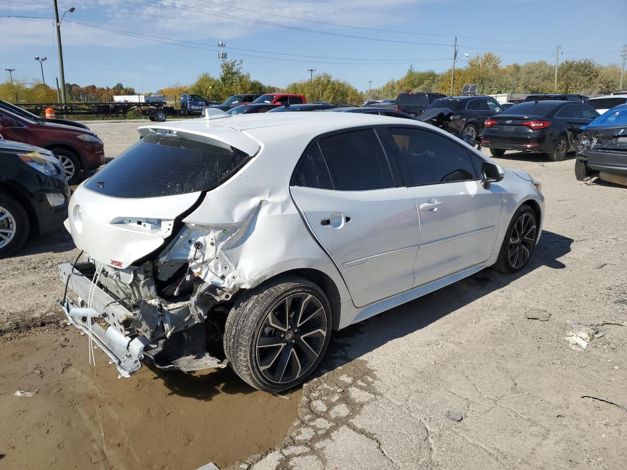 Изображение 3 2022 TOYOTA COROLLA XSE 2022 с VIN JTNC4MBE8N3188303