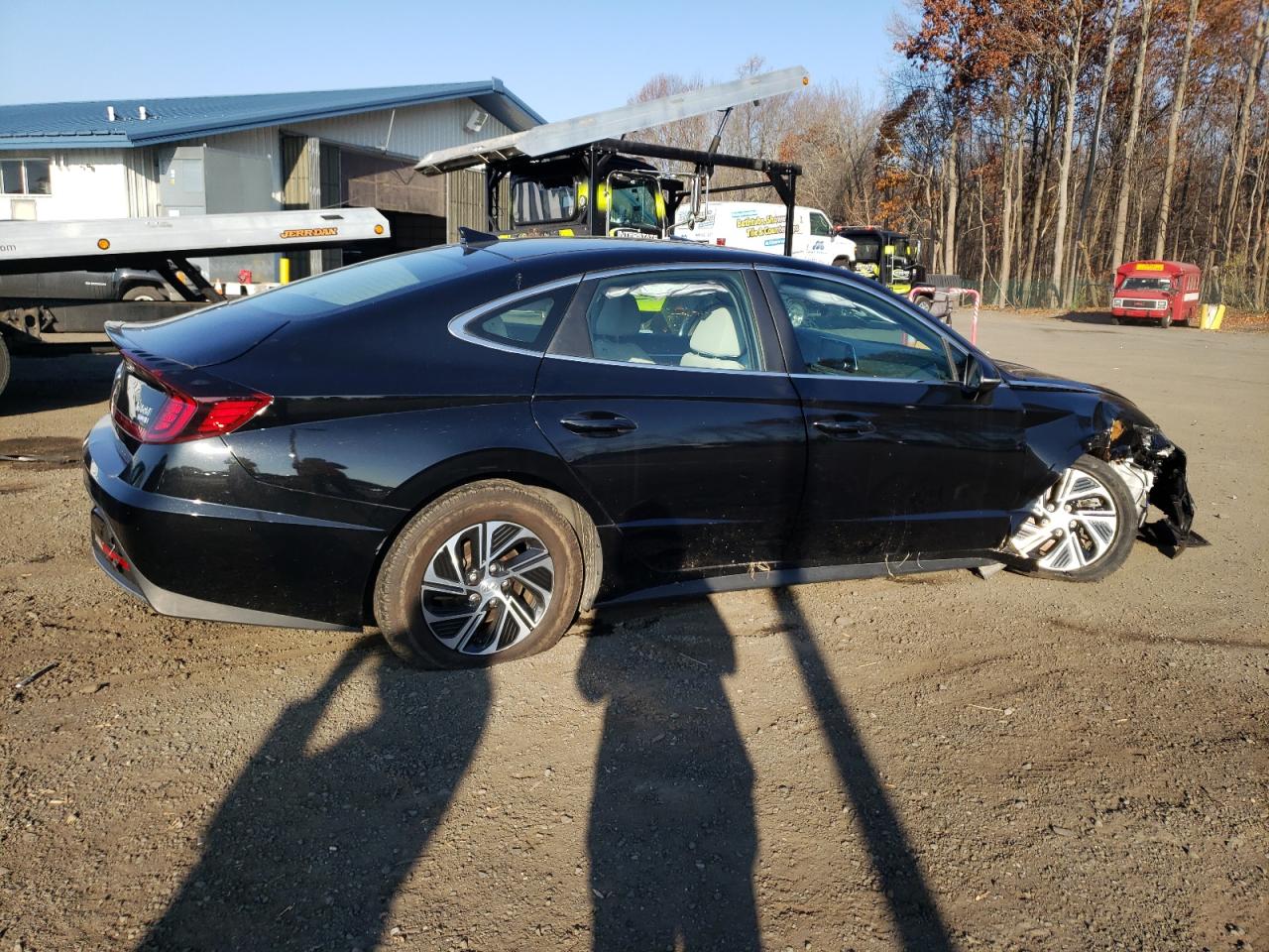 Изображение 3 2021 HYUNDAI SONATA HYBRID 2021 с VIN KMHL24JJ1MA036376