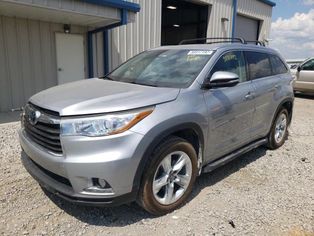 Image 2 of 2016 TOYOTA HIGHLANDER LIMITED 2016 with VIN 5TDDKRFH9GS286208