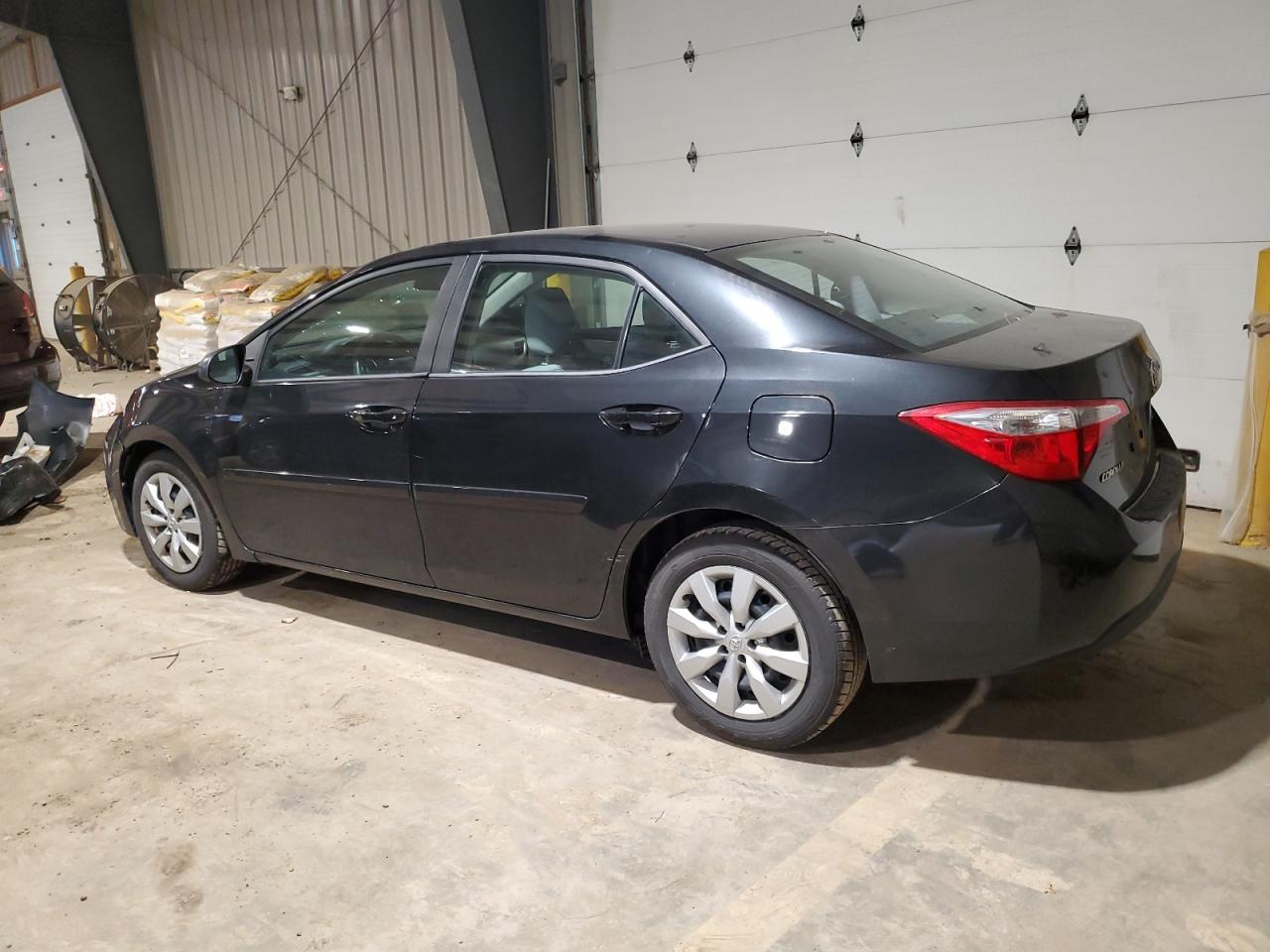 Image 2 of 2014 TOYOTA COROLLA L 2014 with VIN 2T1BURHE4EC100293
