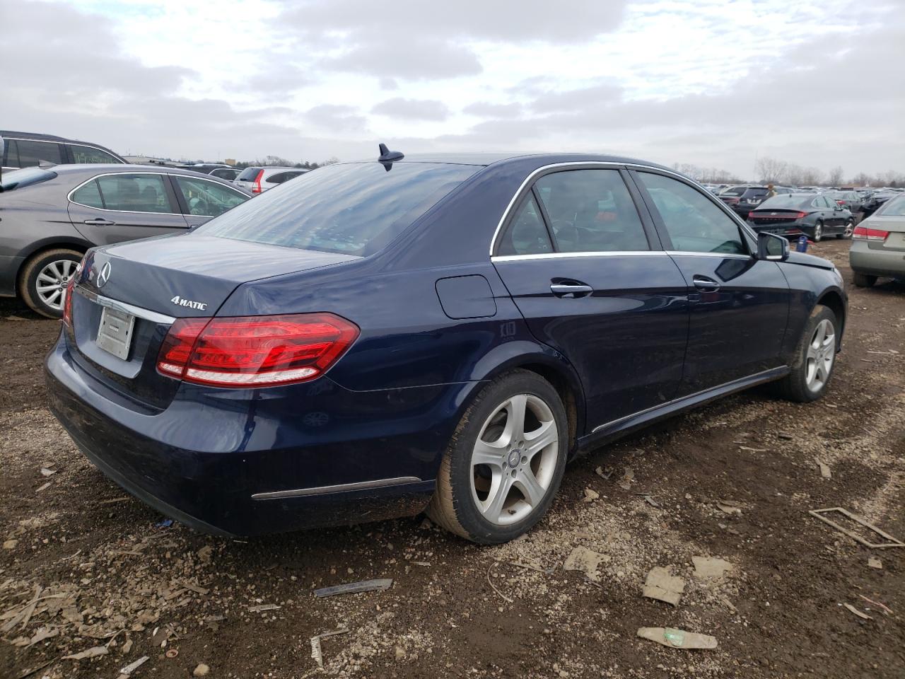Image 3 of 2014 MERCEDES-BENZ E 350 4MATIC 2014 with VIN WDDHF8JB0EA897702