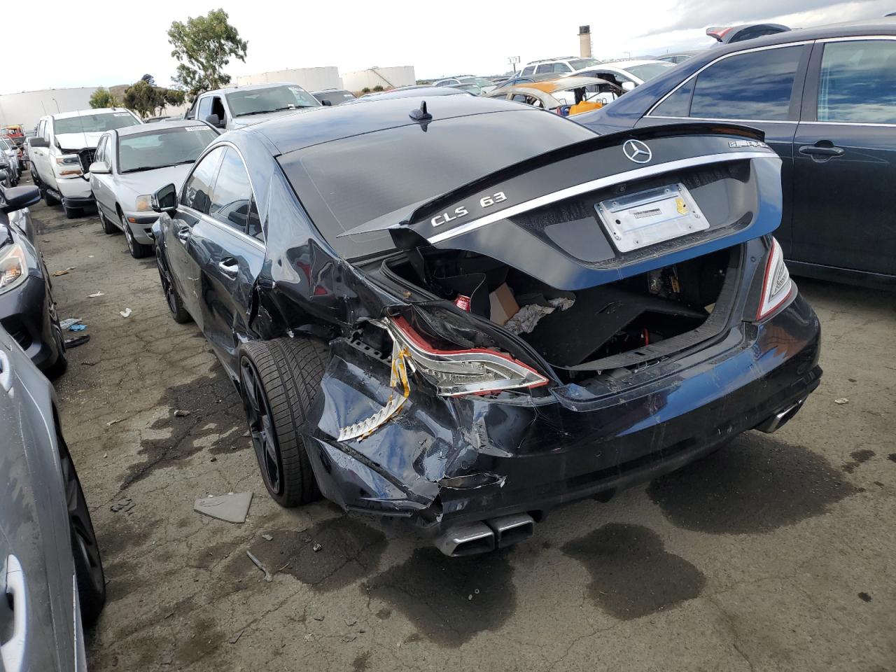 Obraz 2 z 2014 MERCEDES-BENZ CLS 63 AMG S-MODEL 2014 z VIN WDDLJ7GB8EA116001