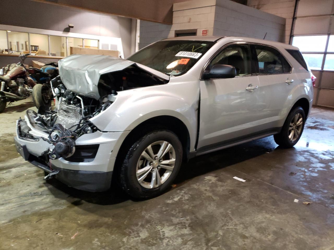 Image 1 of 2017 CHEVROLET EQUINOX LS 2017 with VIN 2GNALBEK1H1570033