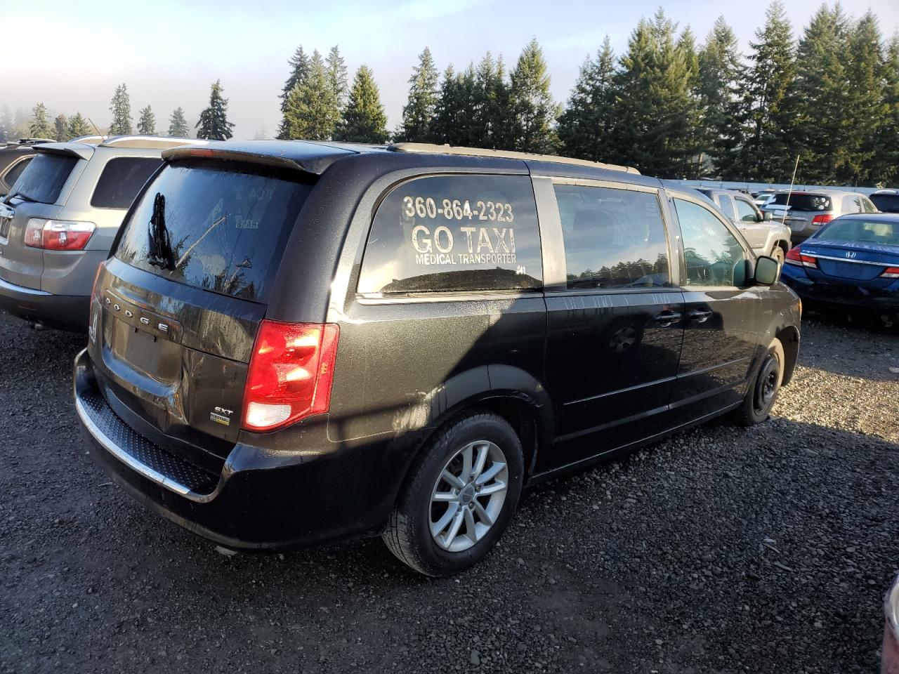 Изображение 3 2015 DODGE GRAND CARAVAN SXT 2015 с VIN 2C4RDGCG6FR540979