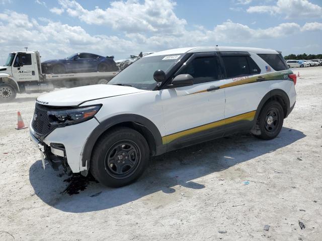 Image 1 of 2021 FORD EXPLORER POLICE INTERCEPTOR 2021 with VIN 1FM5K8AC6MGB99863