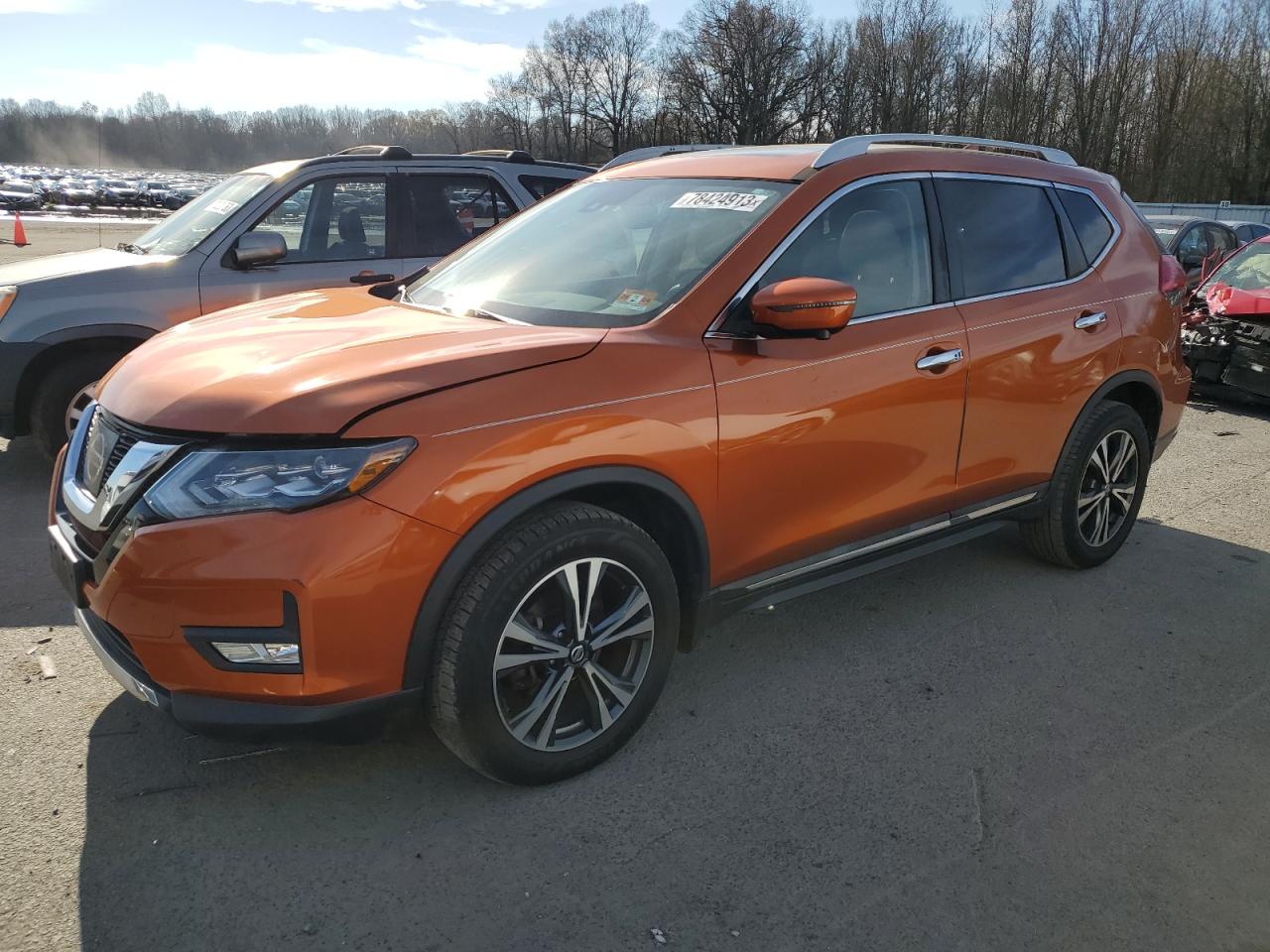 Изображение 1 2017 NISSAN ROGUE SV 2017 с VIN 5N1AT2MV7HC776192
