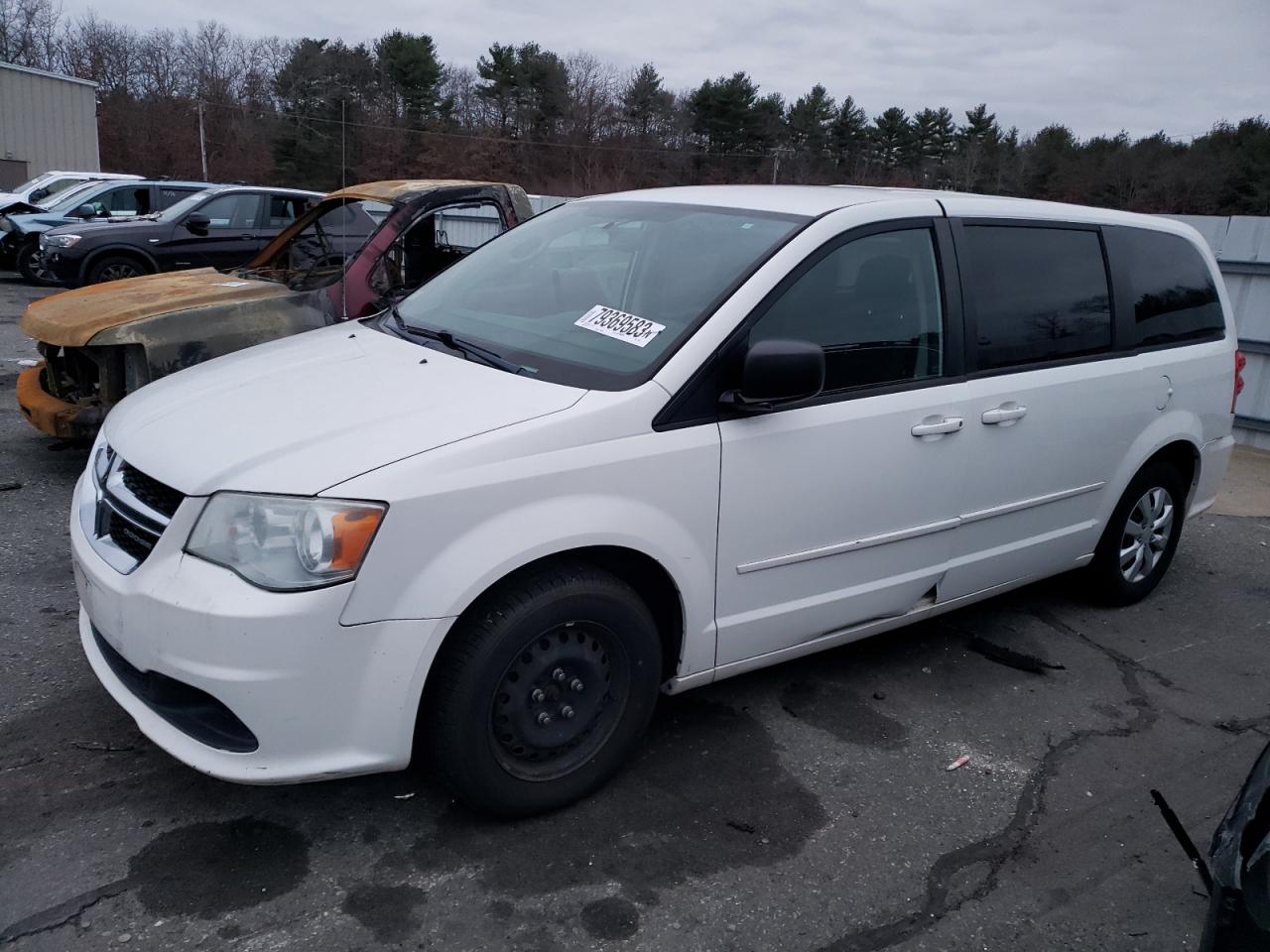 2012 DODGE GRAND CARAVAN SE 2012 image