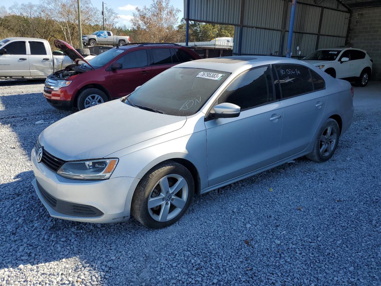 Image 1 of 2012 VOLKSWAGEN JETTA TDI 2012 with VIN 3VWLL7AJ5CM385168