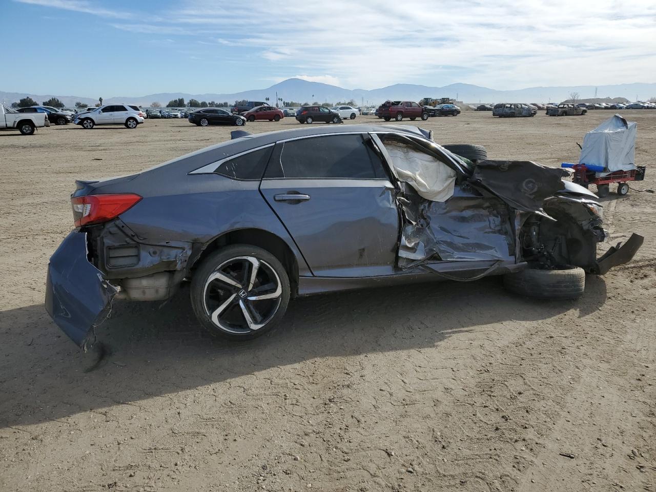 Image 3 of 2020 HONDA ACCORD SPORT 2020 with VIN 1HGCV1F36LA091653