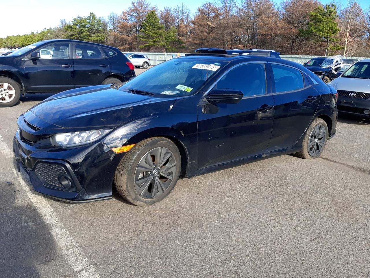Image 1 of 2018 HONDA CIVIC EX 2018 with VIN SHHFK7H51JU416301