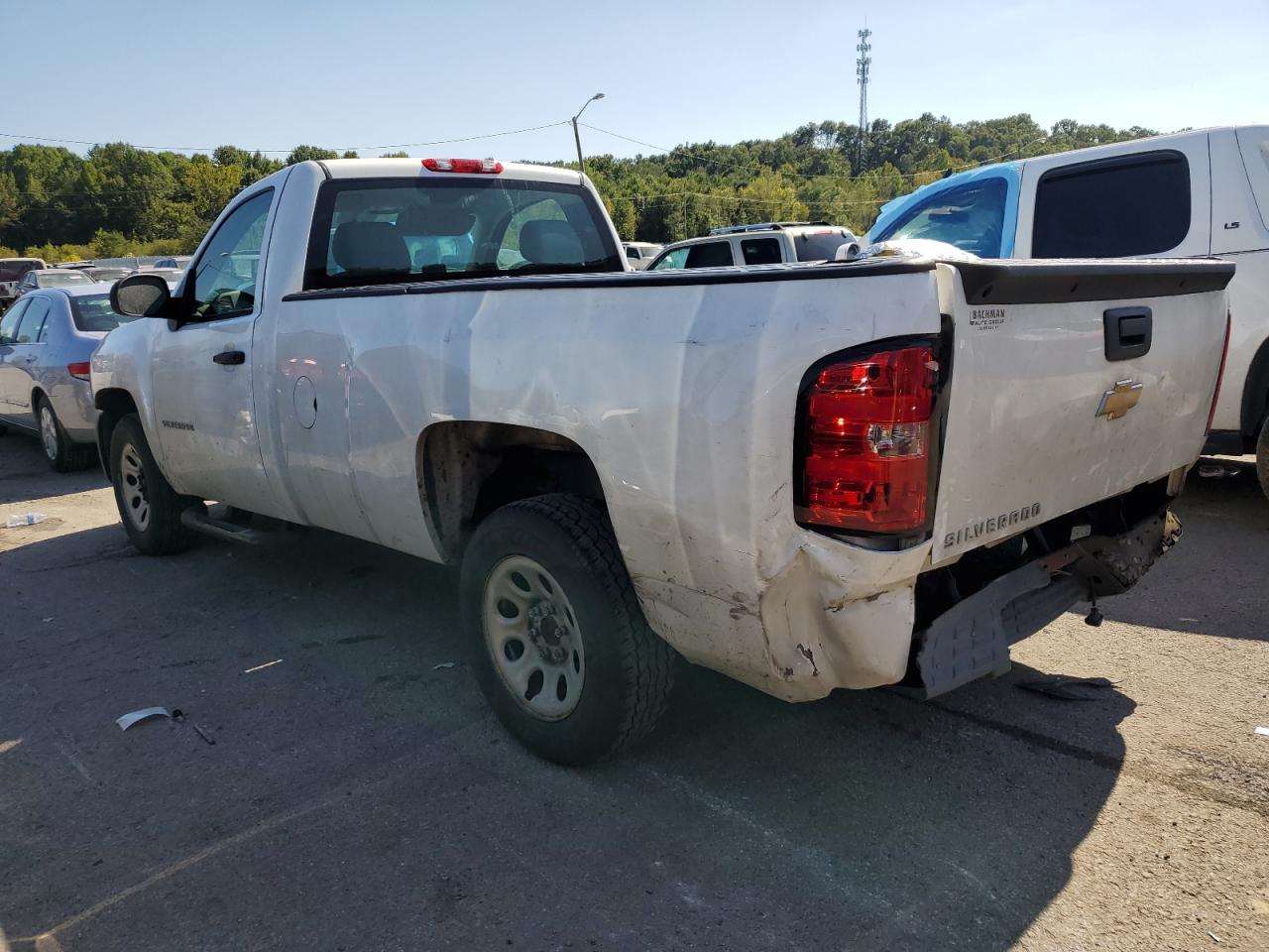 Изображение 2 2011 CHEVROLET SILVERADO C1500 2011 с VIN 1GCNCPEX6BZ358164