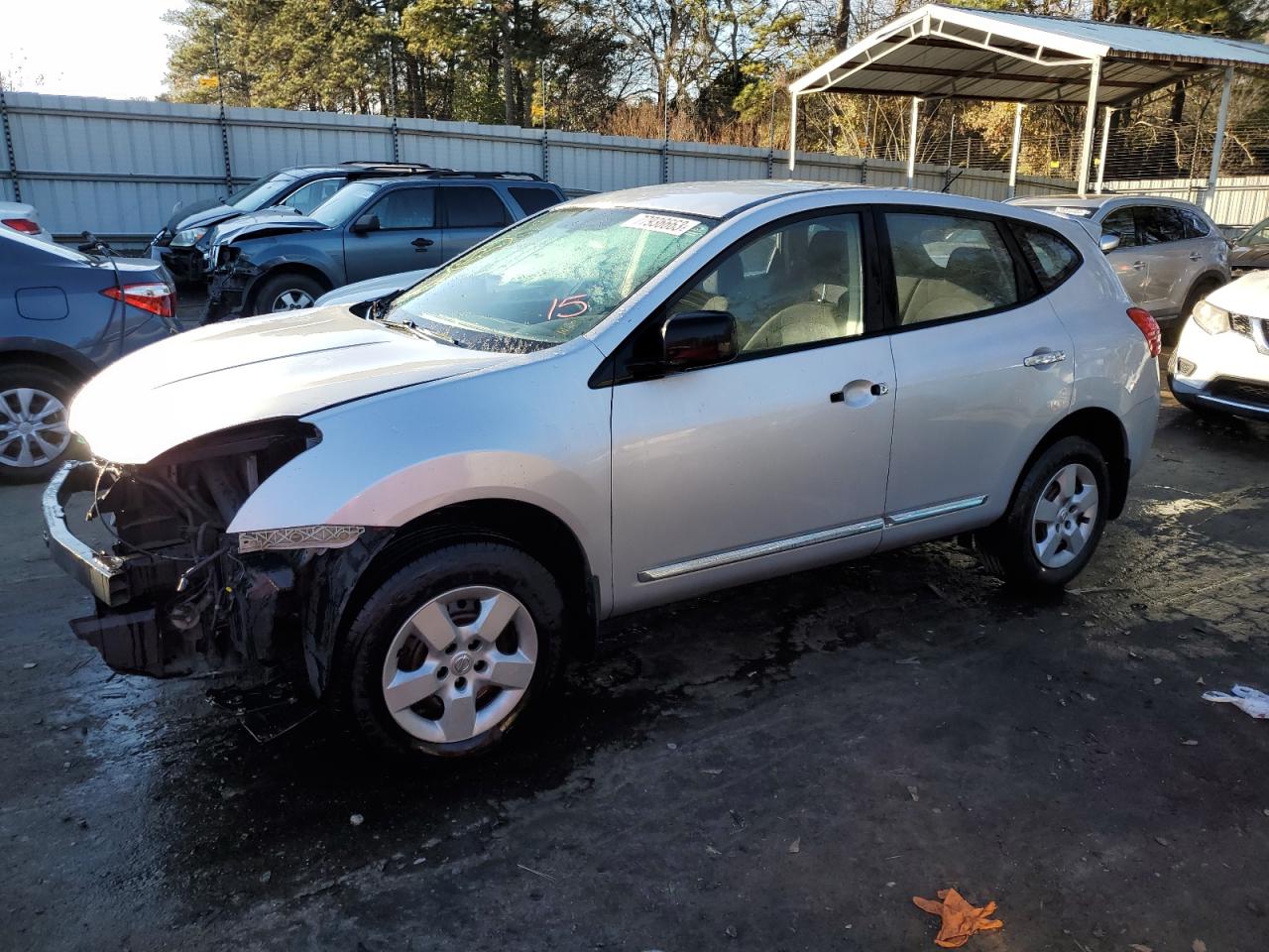 Изображение 1 2011 NISSAN ROGUE S 2011 с VIN JN8AS5MV2BW296788