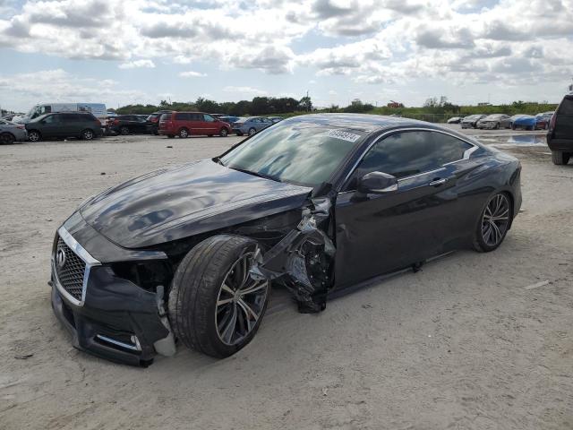 Image 1 of 2018 INFINITI Q60 LUXE 300 2018 with VIN JN1EV7EK1JM341057