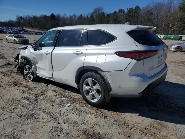 Image 2 of 2022 TOYOTA HIGHLANDER L 2022 with VIN 5TDCZRAH6NS099794
