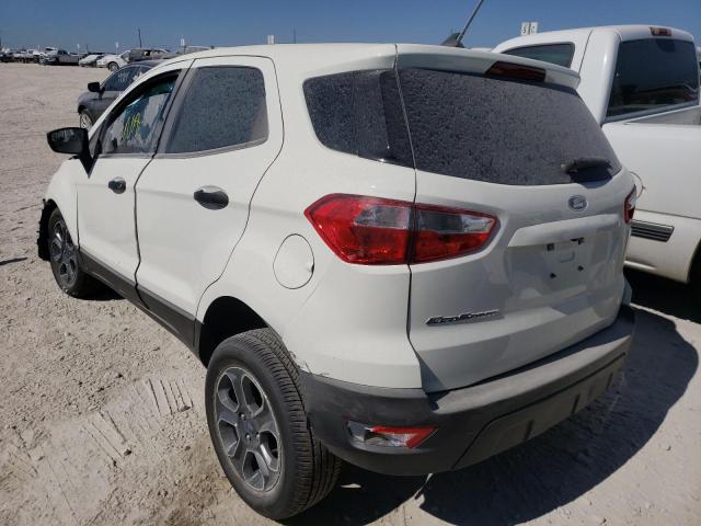 Image 3 of 2021 FORD ECOSPORT S 2021 with VIN MAJ3S2FE1MC454208