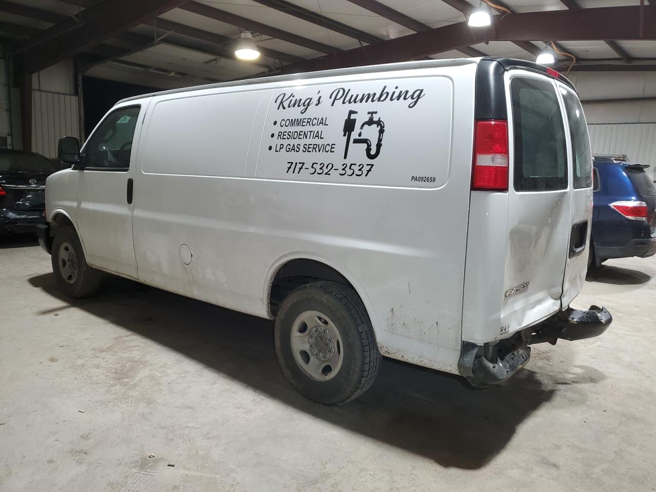 Image 2 of 2020 CHEVROLET EXPRESS G2500  2020 with VIN 1GCWGAFP9L1163535
