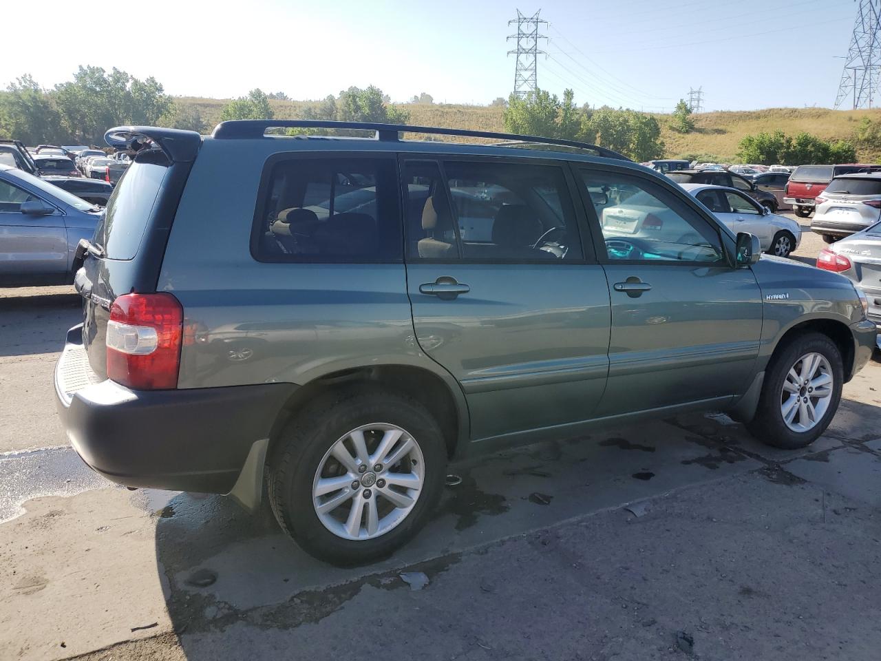 Obraz 3 z 2007 TOYOTA HIGHLANDER HYBRID 2007 z VIN JTEEW21A070035408