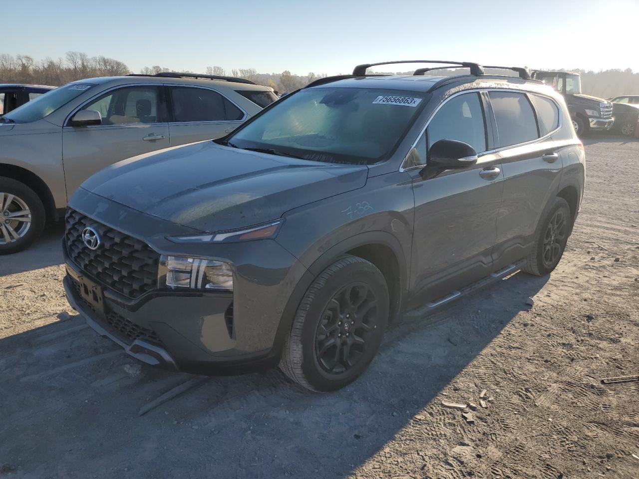 Image 1 of 2022 HYUNDAI SANTA FE SEL 2022 with VIN 5NMS64AJ3NH424866