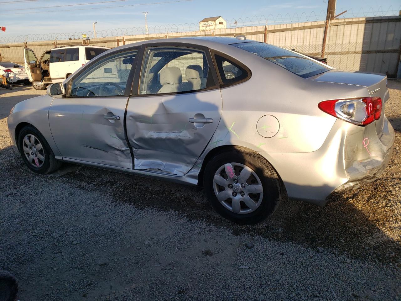 Image 2 of 2007 HYUNDAI ELANTRA GLS 2007 with VIN KMHDU46D77U176873