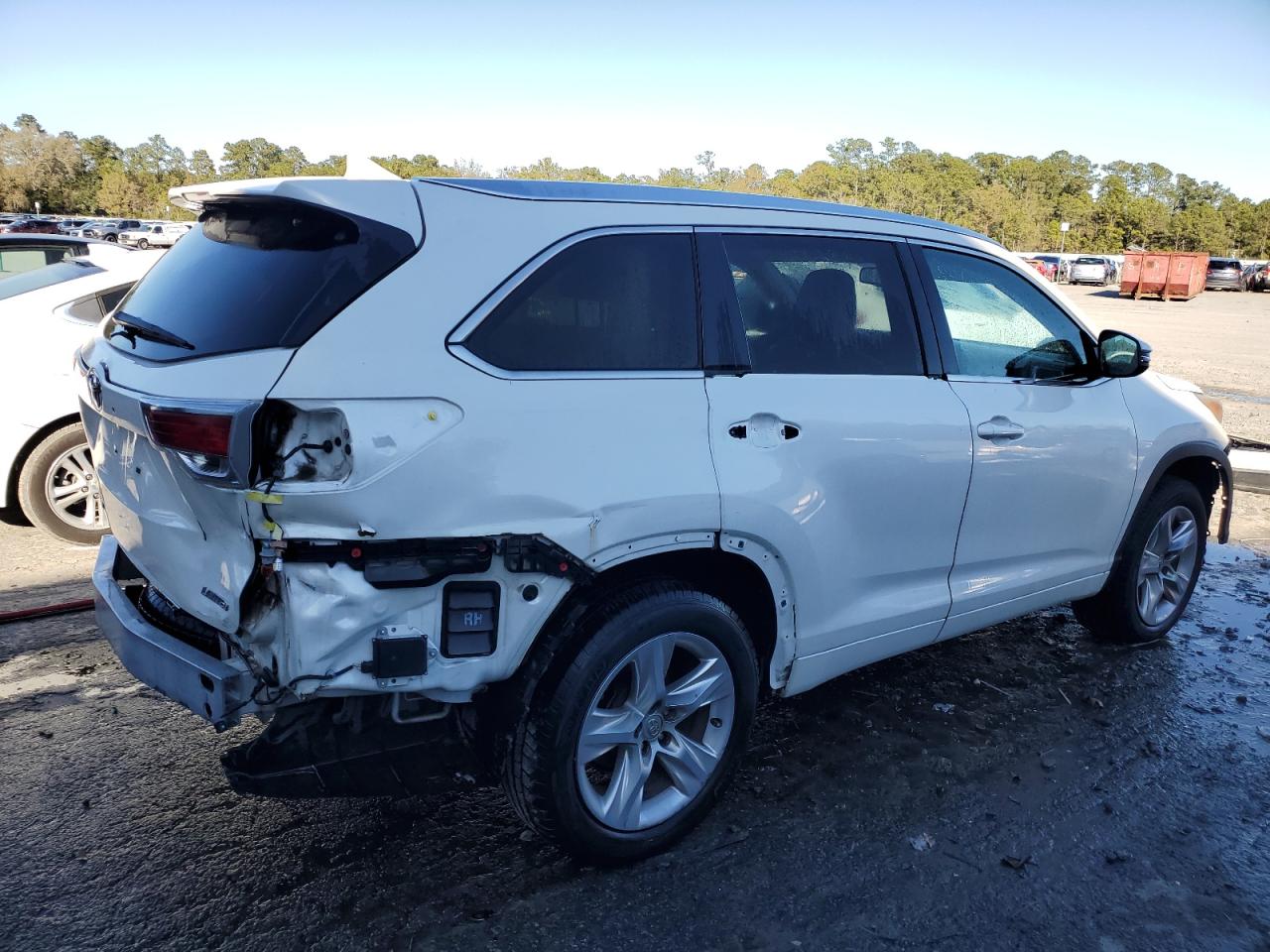 Изображение 3 2014 TOYOTA HIGHLANDER LIMITED 2014 с VIN 5TDYKRFH3ES024182
