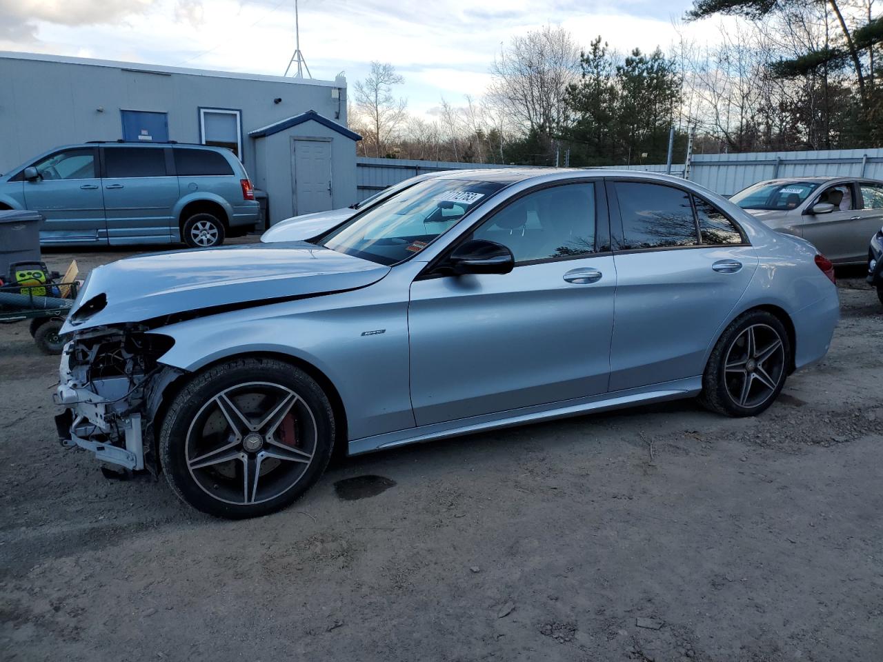 Изображение 1 2016 MERCEDES-BENZ C 450 4MATIC AMG 2016 с VIN 55SWF6EB4GU110632