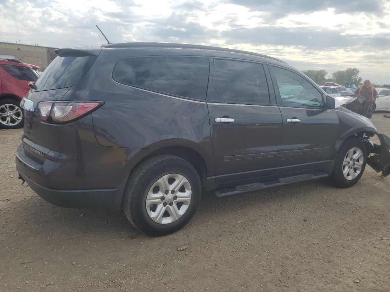 Image 3 of Chevrolet Traverse Ls 2014 with VIN 1GNKRFKD8EJ266151