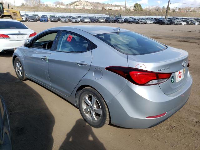Image 2 of 2014 HYUNDAI ELANTRA SE 2014 with VIN 5NPDH4AEXEH455640