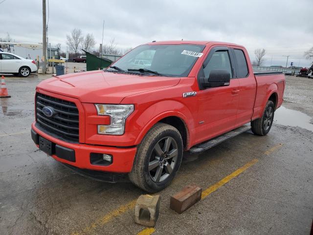Image 1 of 2015 FORD F150 SUPER CAB 2015 with VIN 1FTEX1CPXFKE27733