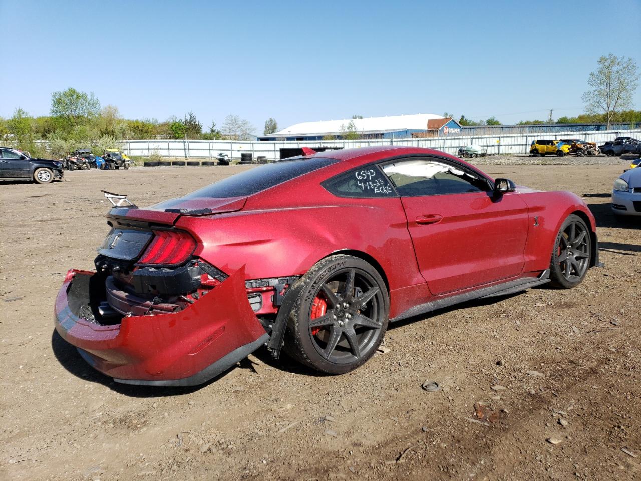 Image 3 of 2020 FORD MUSTANG SHELBY GT500 2020 with VIN 1FA6P8SJ3L5501746