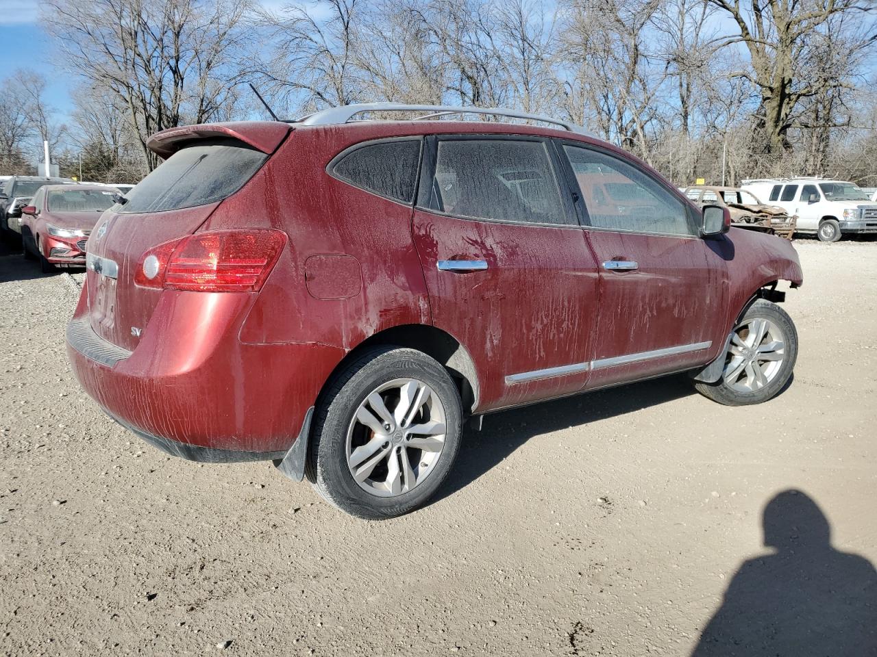 Image 3 of 2013 NISSAN ROGUE S 2013 with VIN JN8AS5MTXDW018707