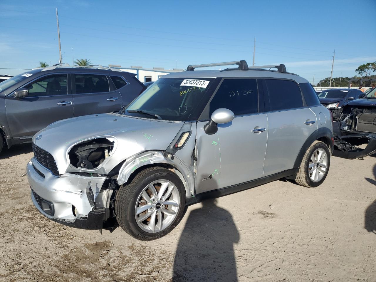 Image 1 of 2012 MINI COOPER S COUNTRYMAN 2012 with VIN WMWZC5C56CWL63310