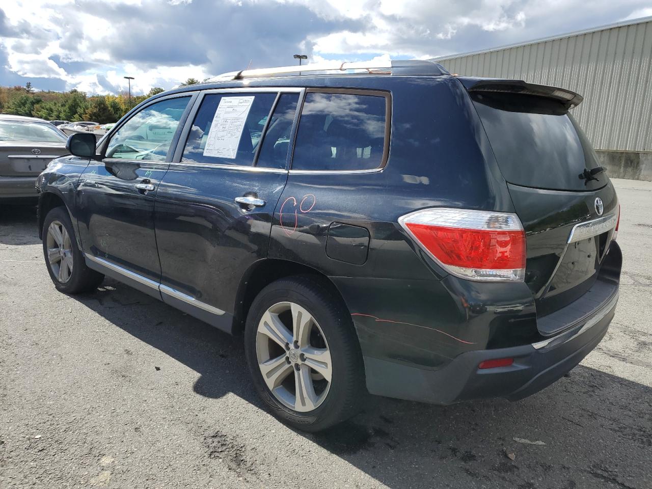 Изображение 2 2013 TOYOTA HIGHLANDER LIMITED 2013 с VIN 5TDDK3EH0DS249784