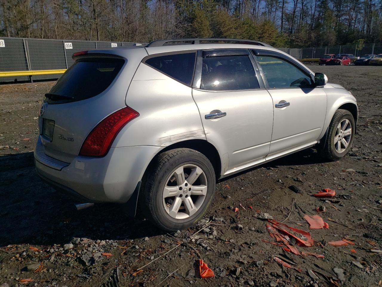 Изображение 3 2006 NISSAN MURANO SL 2006 с VIN JN8AZ08W66W509877