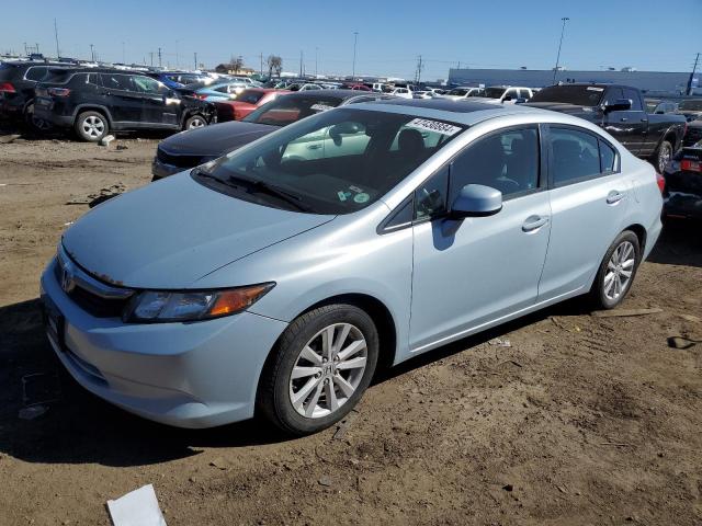 Image 1 of 2012 HONDA CIVIC EXL 2012 with VIN 2HGFB2F9XCH595401