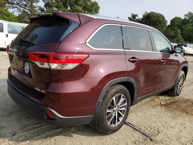 Изображение 3 2019 TOYOTA HIGHLANDER SE 2019 с VIN 5TDJZRFHXKS995043