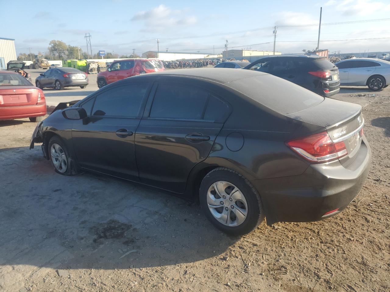Image 2 of 2014 HONDA CIVIC LX 2014 with VIN 2HGFB2F53EH538148