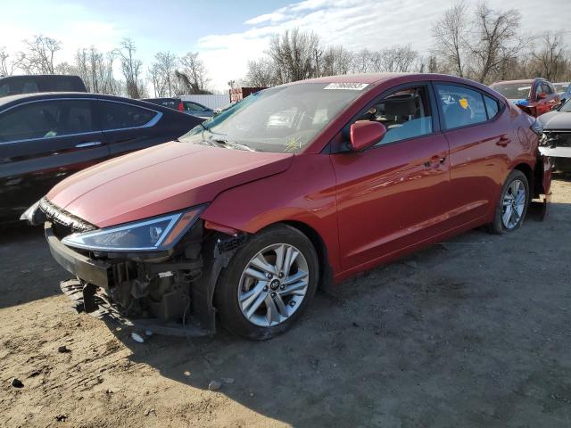 Image 1 of 2020 HYUNDAI ELANTRA SEL 2020 with VIN 5NPD84LF1LH541485