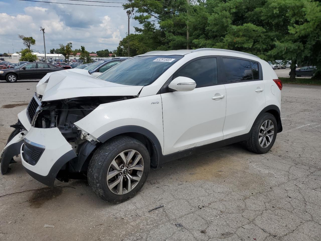 Image 1 of 2014 KIA SPORTAGE LX 2014 with VIN KNDPBCAC6E7648752