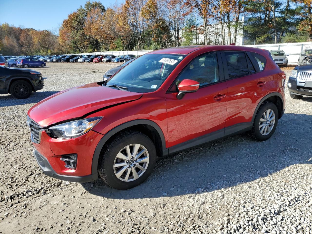Image 1 of 2016 MAZDA CX-5 TOURING 2016 with VIN JM3KE4CY3G0861855
