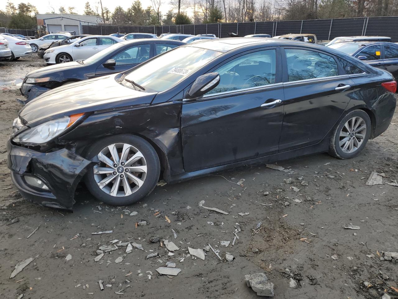 Image 1 of 2014 HYUNDAI SONATA SE 2014 with VIN 5NPEC4AB1EH945960