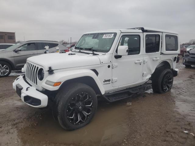 Image 1 of 2021 JEEP WRANGLER UNLIMITED SAHARA 2021 with VIN 1C4HJXEG3MW513020