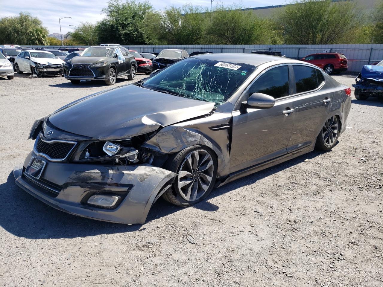 Obraz 1 z 2015 KIA OPTIMA SX 2015 z VIN 5XXGR4A77FG501949