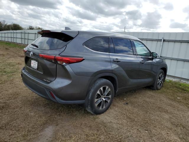 Image 3 of 2021 TOYOTA HIGHLANDER XLE 2021 with VIN 5TDGZRBH9MS061846