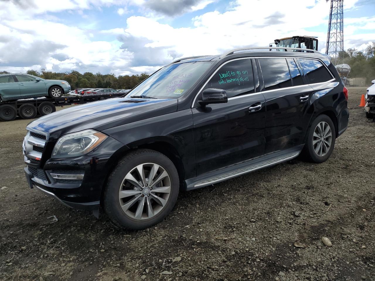 Image 1 of 2013 MERCEDES-BENZ GL 450 4MATIC 2013 with VIN 4JGDF7CE8DA196913