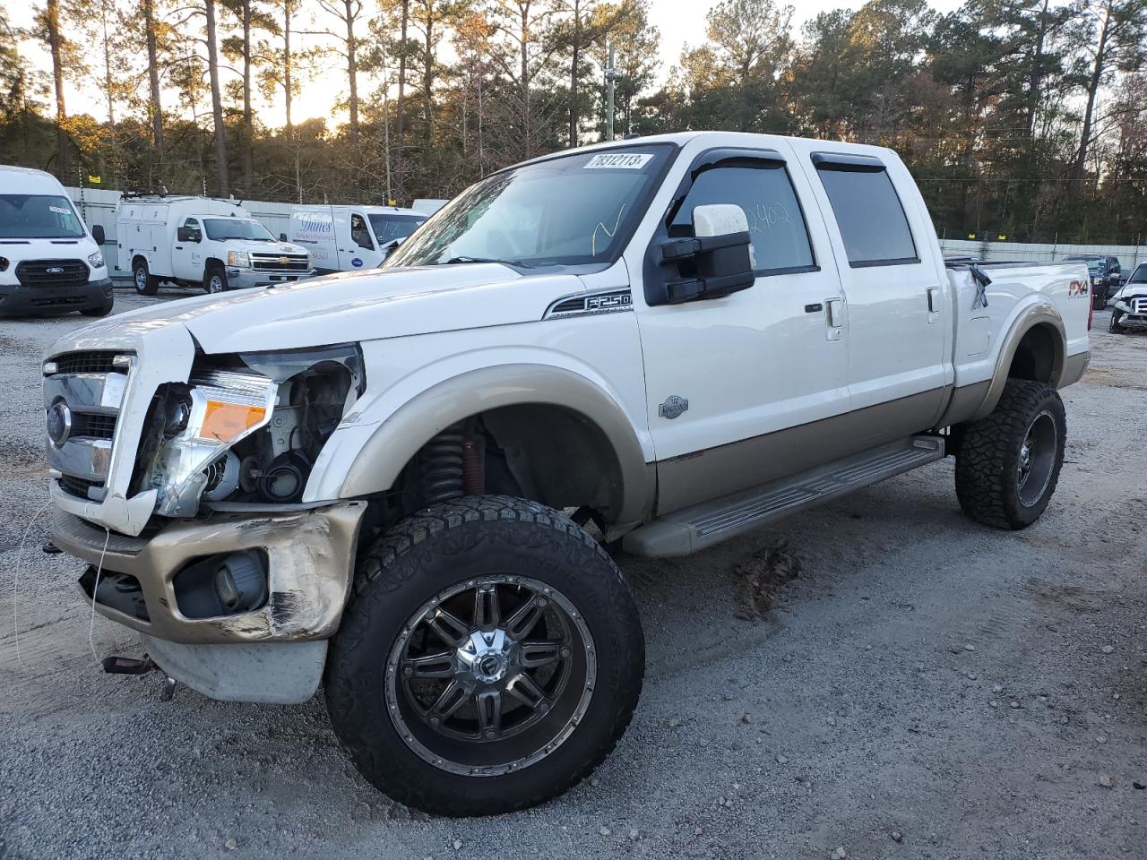 Image 2 of 2012 FORD F250 SUPER DUTY 2012 with VIN 1FT7W2BT6CEA95476