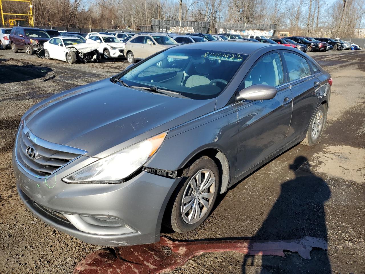 Image 1 of 2012 HYUNDAI SONATA GLS 2012 with VIN 5NPEB4AC6CH434771