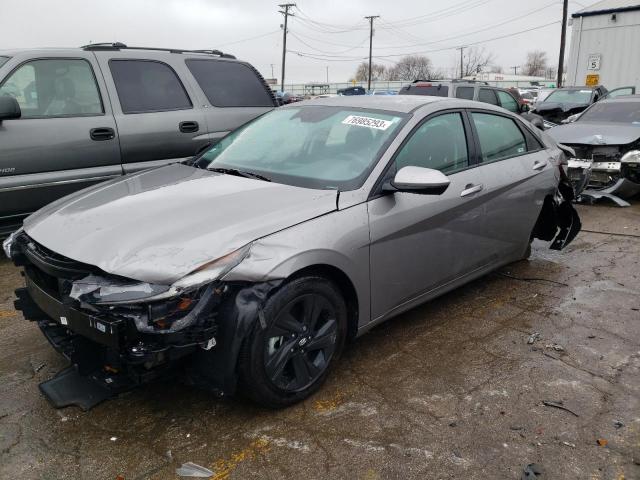 Image 1 of 2023 HYUNDAI ELANTRA SEL 2023 with VIN KMHLM4AG3PU469165