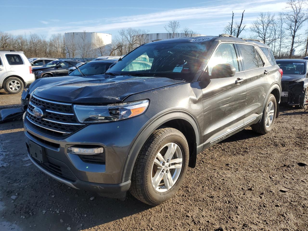 Obraz 1 z 2020 FORD EXPLORER XLT 2020 z VIN 1FMSK8DH3LGA56961