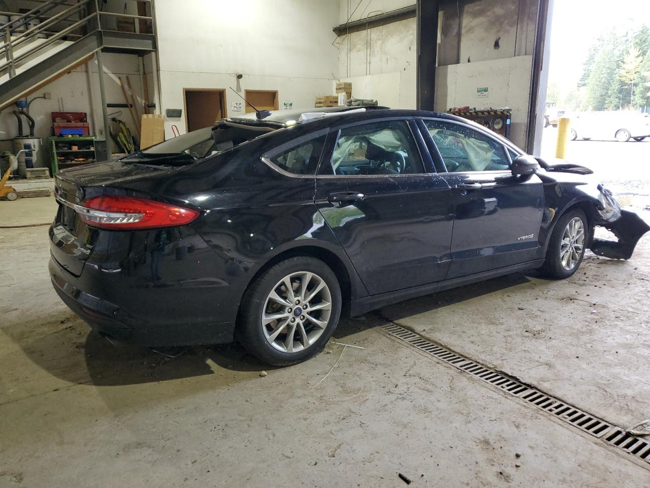 Изображение 3 2017 FORD FUSION SE HYBRID 2017 с VIN 3FA6P0LU0HR356907